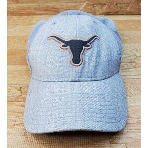 Texas Longhorns Hat Gray Mesh Baseball Hat Cap New Era Size Large XLarge